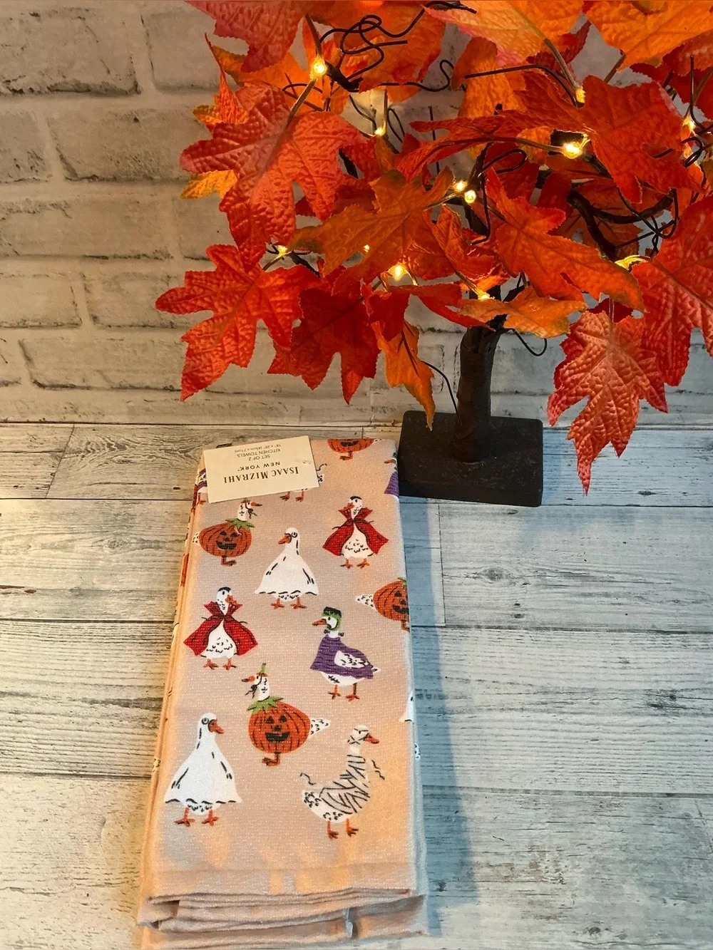 Isaac Mizrahi 2Pk. Quaky Costumes Kitchen Towel Set- 18x28”